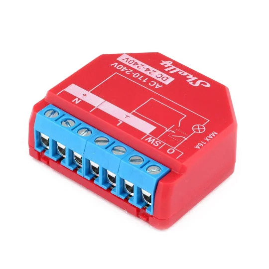 Shelly Mini Plus PM - Smart Relay 16A AC WiFi/BT + PM