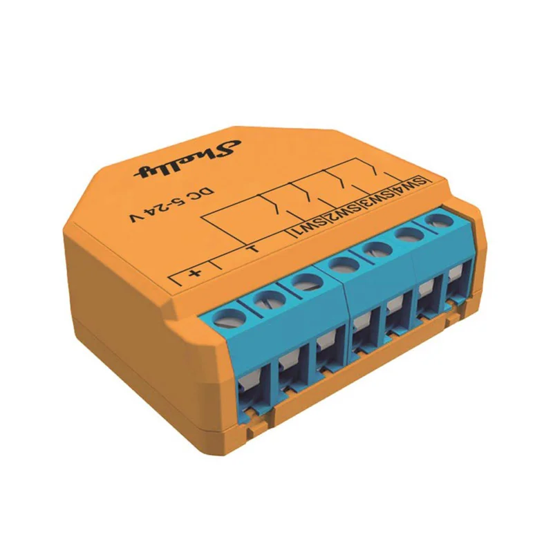 Shelly Plus 1 WiFi Relay Switch  Single Channel – DIY Electronics